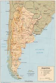 Detailed map of argentina with cities. Argentina Maps Perry Castaneda Map Collection Ut Library Online
