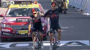 La tour de francia ha sido puesta en alerta roja por el coronavirus, por lo que la salida del sábado en niza tenga lugar casi a puerta cerrada. Resumen Resultados Y Clasificacion Del Tour De Francia 2020 Etapa 18 As Com