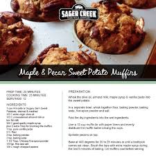 Maple Pecan Sweet Potato Muffins With Princella Or Sugary Sam Sweet Potatoes Maple Pecan Sweet Potatoes Sweet Potato Muffins Food