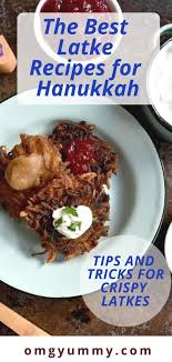 A Potato Latke Recipe For All 8 Nights Of Hannukah Omg Yummy Recipe Latkes Recipes Best Latke Recipe Recipes