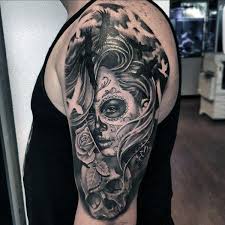 Naturally, you may have just fallen upon a sleeve tattoo by obtaining a selection of smaller tattoos that you're currently considering becoming connected up. Http Nextluxury Com Mens Style And Fashion Day Of The Dead Tattoos For Men Skull Girl Tattoo Day Of The Dead Tattoo Sleeve Tattoos For Guys