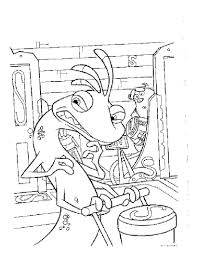 What about to print and color this awesome coloring page from the film monsters, inc.? Online Coloring Pages Monsters Coloring Randall Boggs Coloring Monsters Inc