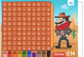 Online phonics games for classroom and home. Mr Nussbaum Lang Arts Phonics Activities