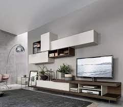 Ein Offen Leichtes Design Bringt Das Open Design Lowboard Von Livitalia Mit Offenem Hifi Fach Und Einer Tv Halterung Ins Wohnzimme Interieur Wandkasten Meubels