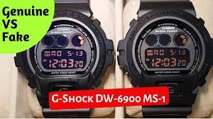 Harga paling mahalnya dapat mencapai harga 35.000.000 rupiah. G Shock Dw 6900 Ms 1 Genuine Vs Fake Comparison 2019 Youtube
