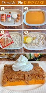 Pumpkin Pie Dump Cake Recipe Fall Desserts Easy Fall Dessert Recipes Easy Dump Cake Recipes