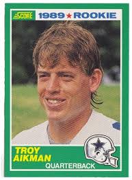 1990 Score Troy Benson #399 Football Card