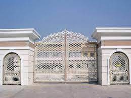 New modern wrought & cast iron pipe main or front entrance gate designs for homes in india & pakistan. Attractive Front Entry Gate Design Ideas For Home