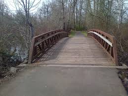 Little Bridge Over Part Of The Willamette River Picture Of Minto Brown Island Park Salem Tripadvisor