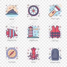 See more ideas about ocean creatures, sea creatures, sea animals. Pack Of Sea Creature Flat Icons Png Image Picture Free Download 450037562 Lovepik Com