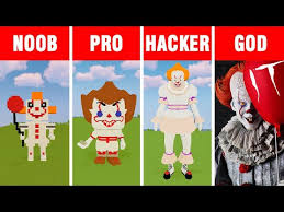 Noob vs pro vs troll in pubg mobile. Minecraft Battle Noob Vs Pro Vs Hacker Vs God Building Pennywise It 2 In Minecraft Watch Free Tv Movies Online Stream Full Length Videos Amazing Post Com