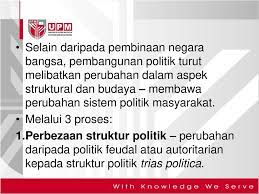 Bagi negara yang berbilang bangsa, proses ini merupakan satu matlamat utama yang diusahakn agar berjaya. Pembangunan Politik Dalam Konteks Hubungan Etnik Di Malaysia Ppt Download