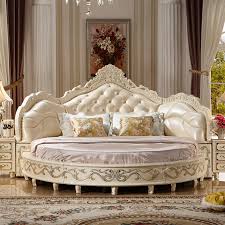 Remember the bedroom storage, too. Latest Design Luxury Honey Moon Wedding Bed Leather Round Bed Bedroom Sets Aliexpress