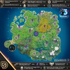 A brand new season of fortnite has arrived and just in time for the holidays. Cheat Sheet Map For All Week 5 The Lowdown Challenges In Fortnite If Youre Working Your Way Through The Lowdown Challenges For Week 5 Fortnite Battle Star Map