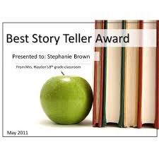 Story Teller Award Funny Awards For Students Teaching Elementary School Teaching Elementary