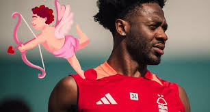 Nottingham Forest defender Ola Aina receives Valentine's flowers from  mystery admirer