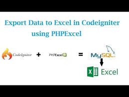 How To Generate Excel File In Codeigniter Using Phpexcel