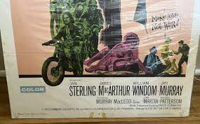 Vintage 1968 The Angry Breed Movie Poster, 68/124, Starring Jan Sterling