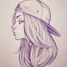 #drawings #kids #art #cute art #sketchs #funny food ##how to draw #goofy #fun #creative. Drawing Drawing Girl At Paintingvalley Com Explore Collection Of Drawing Drawing Girl