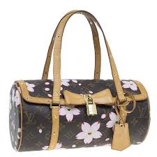 Louis Vuitton Monogram Canvas Limited Edition Cherry Blossom Papillon Bag