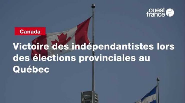 VIDEO. Canada : victoire des indépendantistes lors des élections provinciales au Québec