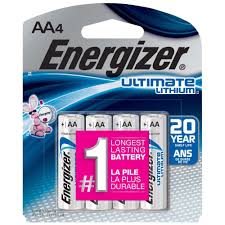 Energizer e2 Lithium AA Battery, 2900 ...