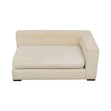 Comfortable, in good condition aside from discoloration. 75 Off West Elm West Elm Modern Chaise Lounge Sofas