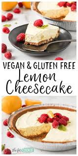 Dessert apple slicesdiy homemade household! No Bake Dairy Free Lemon Cheesecake Gluten Free The Fit Cookie