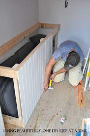 Containing The Outdoor Cushions Via Living Beautifully One Diy Step At A Time Patio Storage Pool Shed Patio Cushion Storage