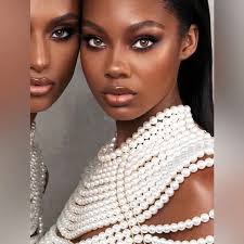 New Imitation Pearl Body Chain Bra Top Exaggerated Necklace