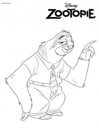 Zootopia is the fourth animated film in the. Zootopia Free Printable Coloring Pages For Kids