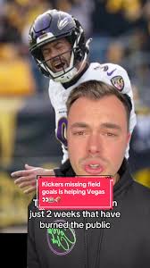 NFL kickers missing field goals is helping Vegas and crushing the public  #nfl #kicker #justintucker #vegas #miss #nflfootball #greenscreen  #greenscreenvideo