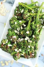 Mix the garlic with the olive oil. Spicy Sweet Roasted Broccolini Cake N Knife