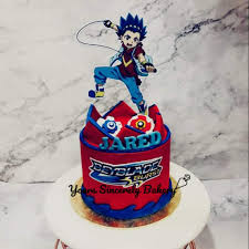 Did you scroll all this way to get facts about beyblade cake? 5 Beyblade Red Blue Themed Cake Shopee Singapore