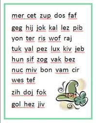 Nonsense words for kids are those which are often considered offensive by adults. 51 Nonsense Words Ideas Nonsense Words Nonsense Words Fluency Words