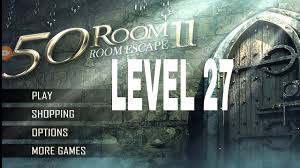 How to beat escape game level 1 by your own? 50 Room Escape 11 Level 27 Walkthrough Youtube