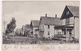 NEW YORK NORTH COLLINS ORCHARD PLACE POSTED 1907 TO RUTH BURT, PORT HOPE  ONTARIO