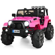 12v Kids Ride On Truck Car W Bluetooth Remote Control Mp3 Music Led Lights Walmart Com In 2020 Kids Ride On Best Baby Toys Power Wheels
