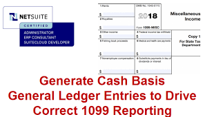 How do i report cash income without a 1099. Marty Zigman On Finally Solved Netsuite 1099 Cash Basis Reporting