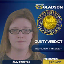 SUMTER COUNTY WOMAN FOUND GUILTY OF ANIMAL CRUELTY