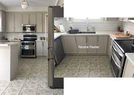 Benjamin moore revere pewter cabinets…kind of. Help My Revere Pewter Cabinets Look Purple Expert Colour Advice