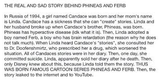 Gallery For Creepypasta Phineas And Ferb Phineas And Ferb Disney Fun Facts Disney Theory