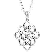 When we think about the celtic knot, we automatically assume it originated as a celtic symbol. Celtic Knot Silver Necklace Keltische Halsketten Anhanger Rings From Ireland