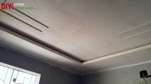 Gypsum board false ceiling designs are able to make the interior space more comfortable and get rid of its monotony. Diy False Ceiling Installation Tutorial Diy Gypsum Gypsum Board Youtube Ceiling Installation False Ceiling Ceiling Design
