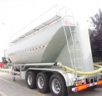 V-Shape W-Shape Bulk Cement Truck Powder Tank Semi Trailer ...