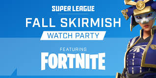 These fortnite tournament events will take place on mondays with the first one scheduled to start on january 11th and will take place every other week through season 5. Fortnite Fall Skirmish Watch Parties Announced By Epic Games In Multiple U S Cities Fortnite Intel