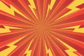 Download Comic Dynamic Green Background With Radial Beams And Dotted Humor Effects For Free In 2020 Superhero Background Bright Background Green Backgrounds