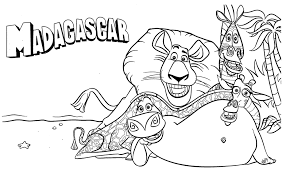 Diversos desenhos para colorir de madagascar. Arquivos Pdf Para Colorir Do Madagascar