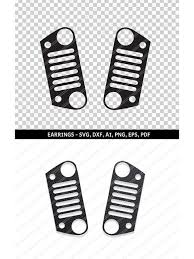 Jeep Grill Svg Dxf Ai Eps Png Pdf Jeep Grill Svg Screen Printing