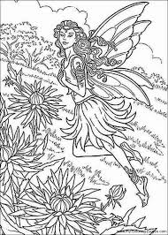 Enjoy coloring each and every one of the fairies with your favorite coloring supplies. Detailed Complex Fairy Coloring Pages